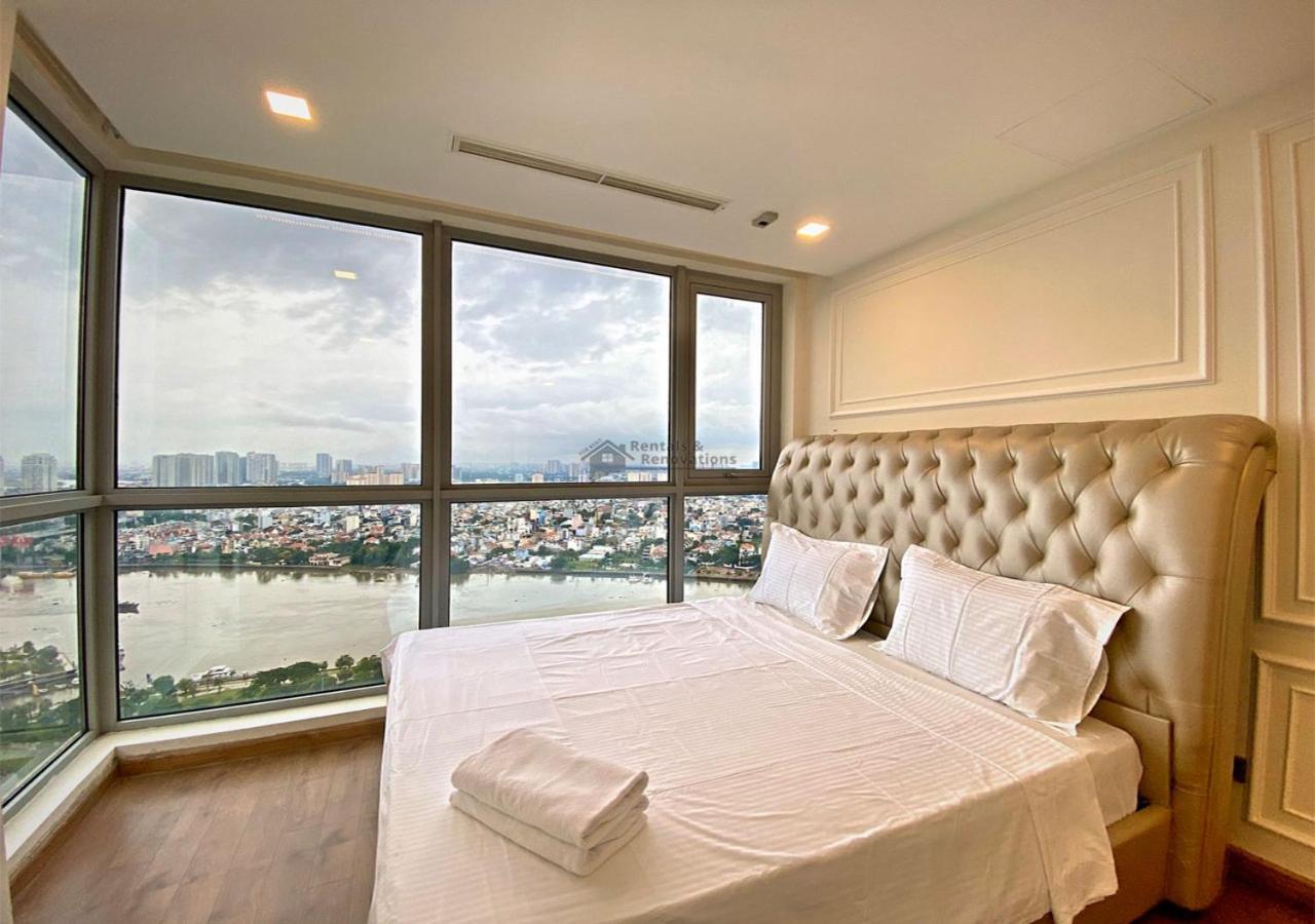 The Vinhomes Central Park Apartments - The Buildings Surrounding Landmark 81 Ho-Chi-Minh-Stadt Exterior foto