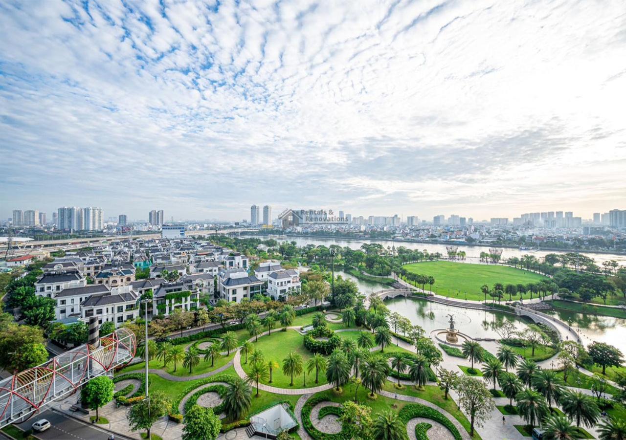 The Vinhomes Central Park Apartments - The Buildings Surrounding Landmark 81 Ho-Chi-Minh-Stadt Exterior foto