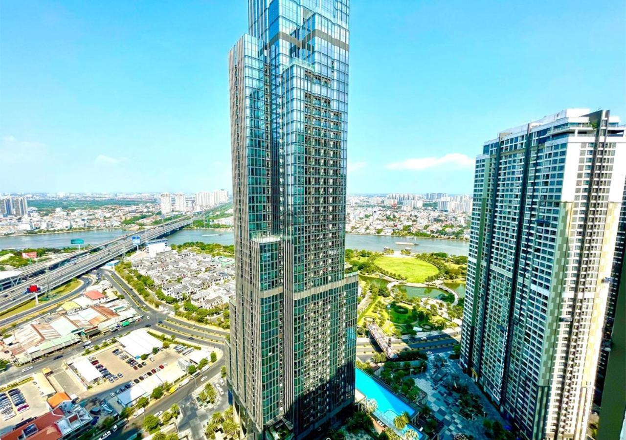 The Vinhomes Central Park Apartments - The Buildings Surrounding Landmark 81 Ho-Chi-Minh-Stadt Exterior foto